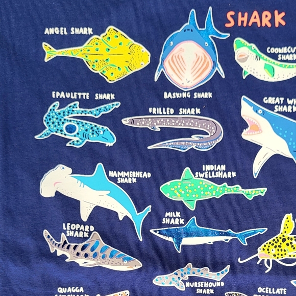 NWT GITD shark tee - Picture 11 of 16